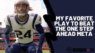 Madden 21 - How To Beat One Step Ahead In Madden 21| This Play Torches The META Cover 0 Man Defense|