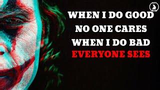 BE HARD - Top Powerful Joker Quotes | Villain Quotes.