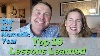 Top 10 Lessons from Year 1 of Our Nomadic FIRE Life (Financial Independence, Retire Early)