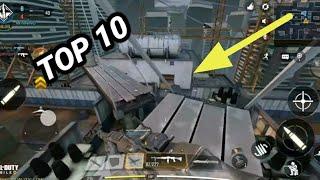 TOP 10 spots pros only know in CODM