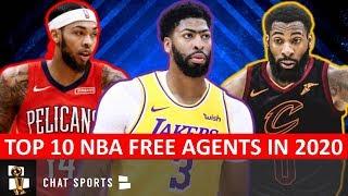 Top 10 NBA Free Agents In 2020 Feat. Anthony Davis, Brandon Ingram, Andre Drummond & Marcus Morris