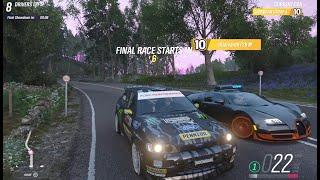 Forza Horizon 4 Eliminator Top 1 Hoonigan Group A vs Bugatti Veyron in Final Race