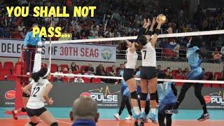 TOP 10 MONSTROUS SOLID BLOCK BY TEAM PHILIPPINES | 30TH SEA GAMES 2019 | VS VIETNAM, THAILAND/INDO