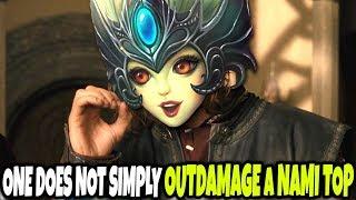 One does not simply OUTDAMAGE A NAMI TOP LANE 