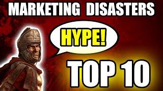 Top 10 - Total War Marketing Failures!