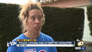 San Diego Police looking for attempted kidnapper