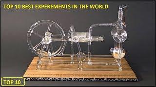 Top 10 BEST EXPERIMENTS IN THE WORLD SCIENCE HACKS MACHINERY