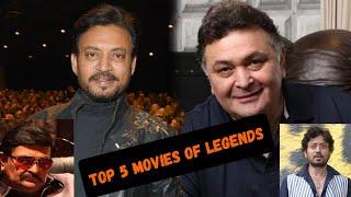 Top 5 Movies of Irrfan Khan sir & Rishi Kapoor sir | Harsh Talwaria |