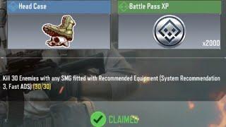 Kill 30 Enemies with any SMG fitted with Recommended Equipment ( System Recommendation 3, Fast ADS )