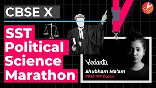 CBSE Class 10 Political Science/Civics SST Crash Course| Social Studies Marathon Revision Score 100%