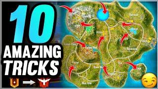 Top 10 hidden place in ALPINE New map | New amazing tricks after update | free fire bug