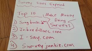 Top 10 survey sites online make money