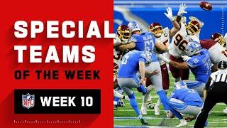 Top Special Teams from Week 10 | NFL 2020 Highlights