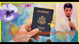 Top 10 strongest #passport  in #world