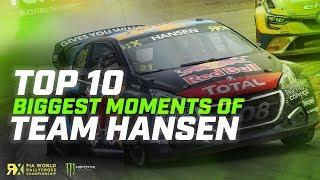 Top 10 BIGGEST MOMENTS of Team HANSEN in 2019 | FIA World Rallycross 2019