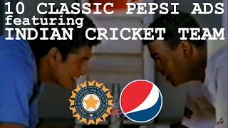 Classic Pepsi Ads feat. Indian Cricket Team | TOP 10 | Yeh Dil Maange More | Sachin | Dhoni | Azhar