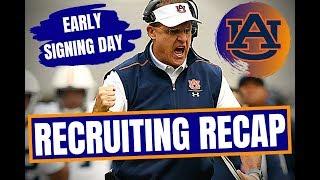 Auburn Football Recruiting: Early Signing Day Recap (Friday Update)