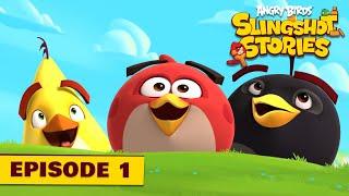 Angry Birds Slingshot Stories Ep. 1 |  First Level Ever!