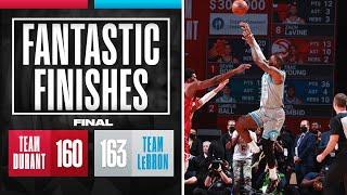 WILD ALL-STAR ENDING Team LeBron vs Team Durant 