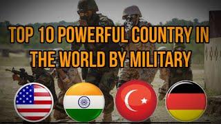 Top 10 powerful country in the world by military 2020.