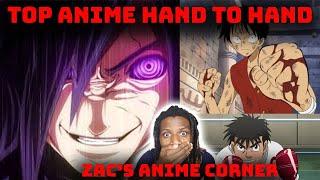 TOP 10 ANIME HAND TO HAND FIGHTS Reaction