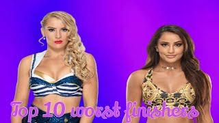 Top 10 Worst WWE Women Finishers[BankLess]