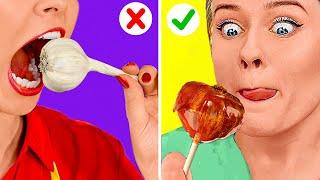 GENIUS FOOD PRANKS ON FRIENDS! || TOP 10 Funniest Pranks by 123 Go! Gold