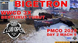 KING OF VIKENDI  || BIGETRON || DAY 2 MACH 9 ||PUBG MOBILE CLUB OPEN 2019