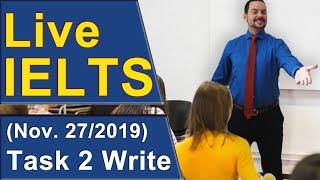 IELTS Live - Task 2 Writing - Band 9 Structure