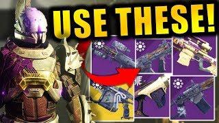 BEST WEAPONS to use in Season of Dawn | Destiny 2