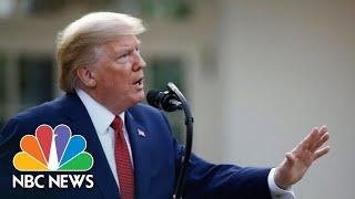 Live: President Donald Trump Holds Briefing At White House | NBC News