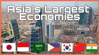 Top 10 largest economics country in Asia 2021| Richest Country|