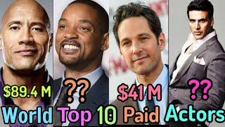 World Top 10 Paid Actors -Paid-Family-Nationality-