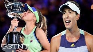 Sofia Kenin wins first major at Australian Open! | Muguruza Chokes