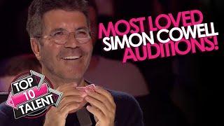 TOP 10 MOST LOVED SIMON COWELL MAGICIAN AUDITIONS ON GOT TALENT!