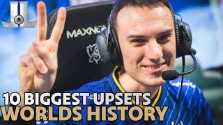 Top 10 Biggest Upsets in #Worlds History | 2021 LoL esports