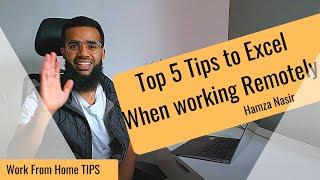 Top 5 Tips for Work From Home Jobs (Working Remotely)