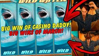 CASINO DADDY BIG WIN ON WILD WATER SLOT! TOP WINS OF MARCH IN ONLINE CASINO!