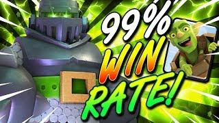 99% WIN RATE!! BEST MEGA KNIGHT BAIT DECK IN CLASH ROYALE!! OP!!