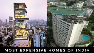 Top 10 Most Expensive Homes of India | Who owns the costliest home in India | Tamil