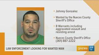 36-year-old Johnny Gonzalez on top 10 wanted list in Nueces County