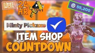 24 hour Fortnite Item Shop Live || 6000 vBuck Milestone Giveaway (future) || Skins Battle Pass Soon