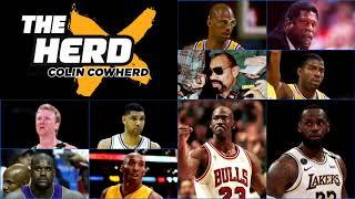 Colin Cowherd & Nick Wright React to ESPN's Top 10 All-Time NBA Players List