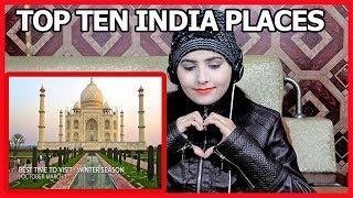 Pakistani Girl Tiktok Reaction Top  10 Best Places to Visit in India 2020