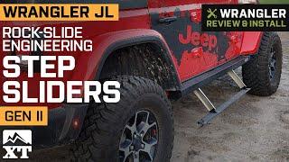 Jeep Wrangler JL 4-Door Rock-Slide Engineering Gen II Step Sliders Review & Install