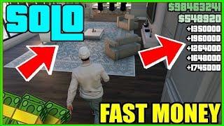 Best GTA 5 SOLO MONEY GLITCH FOR EVERYONE.. (NO REQUIREMENTS) *BROKE To RICH EASY*.. MUST WATCH!!