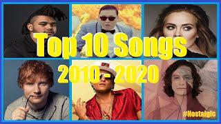 Top 10 songs of the Decade 2010 - 2020 (Nostalgia)