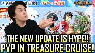 PVP & Version 10 Updates are GREAT | Super Type Strawhat Crew | One Piece Treasure Cruise