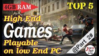 TOP 5  high end games playable on low end pc.......