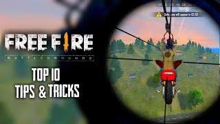 Top 10 Tips And Tricks In FreeFire Battleground || Latest Bugs And Glitches In FreeFire